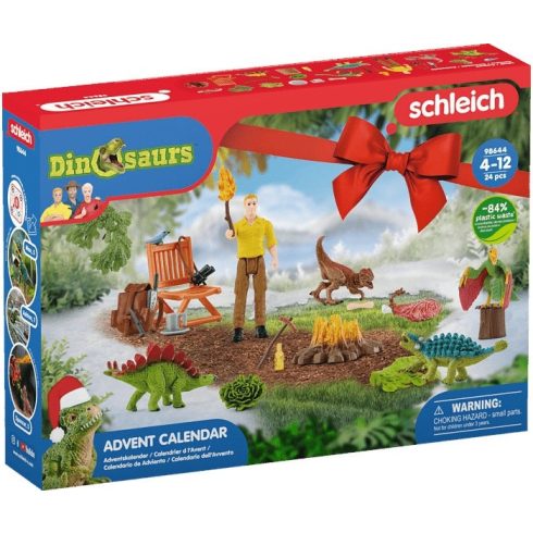Schleich 98644 Karácsony - Adventi kalendárium, naptár - Dinoszauruszok