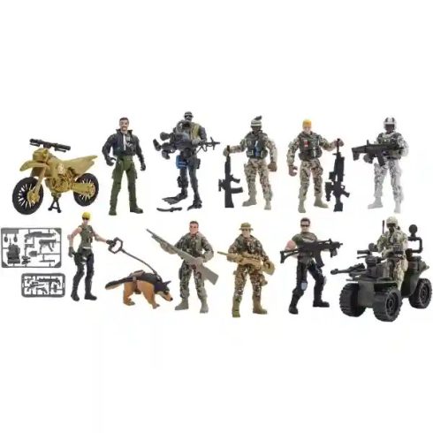 Soldier Force - Elit bevetési egység katonákkal és járművekkel