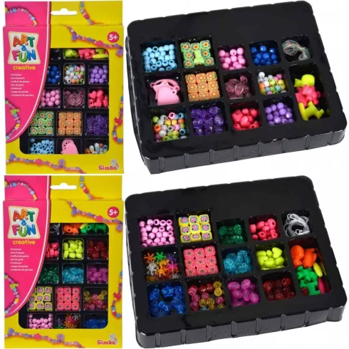 Simba Toys Art & Fun - Ékszerkészítő gyöngykészlet