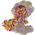 Simba Toys Art & Fun - 1300 darabos vasalható gyöngy készlet többféle sablonnal (106374144)