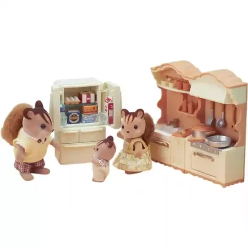 Epoch - Sylvanian Families 5341 Konyha játékszett kiegészítőkkel