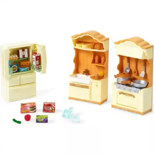Epoch - Sylvanian Families 5341 Konyha játékszett kiegészítőkkel