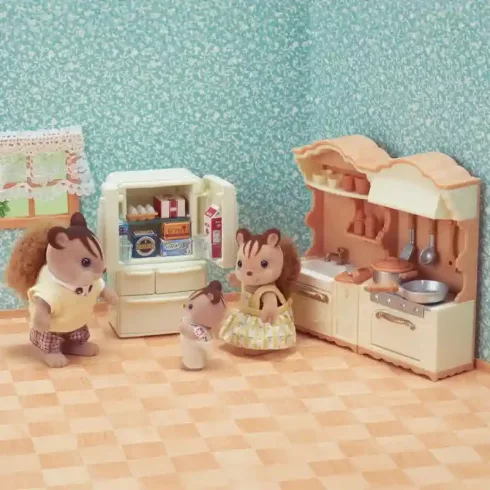 Epoch - Sylvanian Families 5341 Konyha játékszett kiegészítőkkel