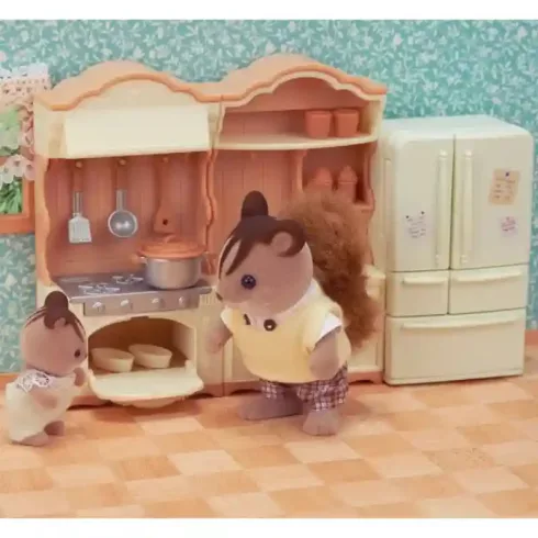 Epoch - Sylvanian Families 5341 Konyha játékszett kiegészítőkkel