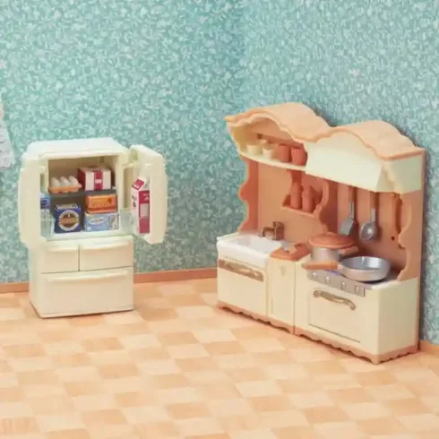 Epoch - Sylvanian Families 5341 Konyha játékszett kiegészítőkkel