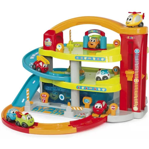Smoby Vroom Planet 120401 Nagy parkolóház