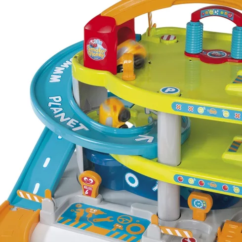 Smoby Vroom Planet 120401 Nagy parkolóház