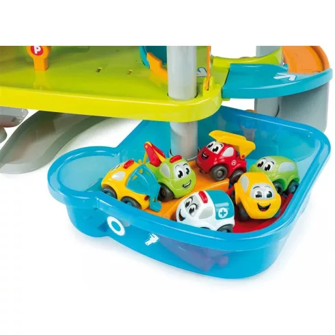 Smoby Vroom Planet 120401 Nagy parkolóház