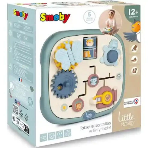 Smoby Activity 5 az 1-ben készségfejlesztő tábla kicsiknek