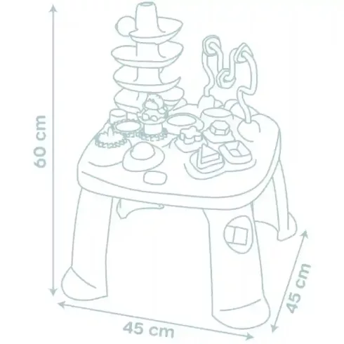 Smoby Activity készségfejlesztő játszóasztal kicsiknek