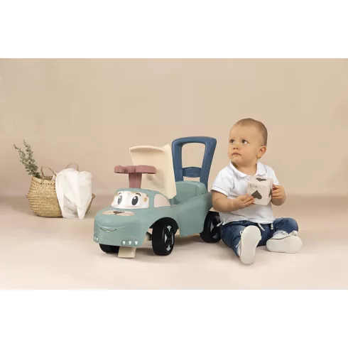 Smoby 2 az 1-ben cicás bébitaxi és járássegítő