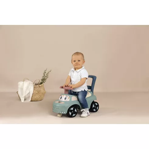 Smoby 2 az 1-ben cicás bébitaxi és járássegítő