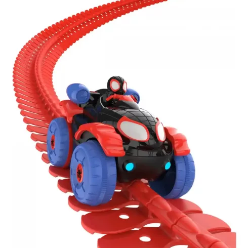Smoby FleXtreme Miles Morales - Pókember kezdőkészlet autóval és pályával