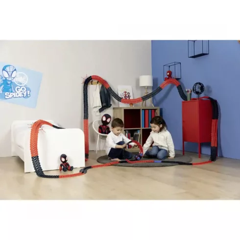 Smoby FleXtreme Miles Morales - Pókember kezdőkészlet autóval és pályával