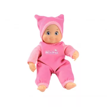   Smoby 210102 Minikiss, a puszit adó játékbaba 27cm - rózsaszín