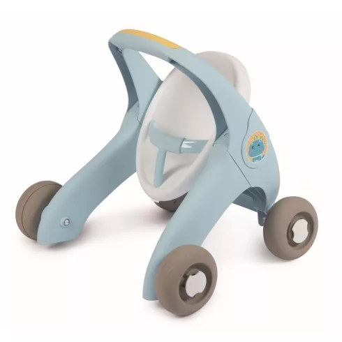 Smoby 210207 Minikiss 3 az 1-ben járássegítő, babakocsi és babaülőke