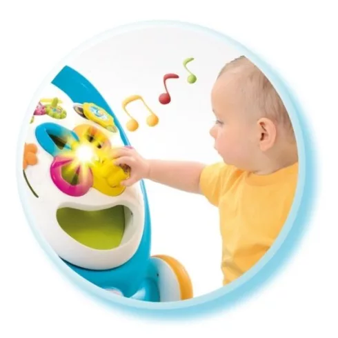 Smoby Cotoons 211376 Járássegítő és készségfejlesztő hanggal és fénnyel - kék