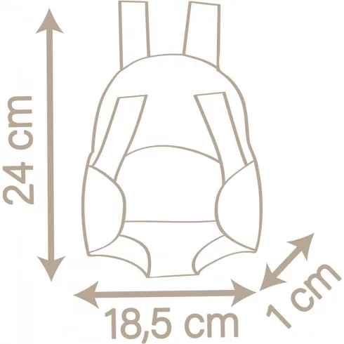 Smoby Baby Nurse babahordozó játékbabáknak
