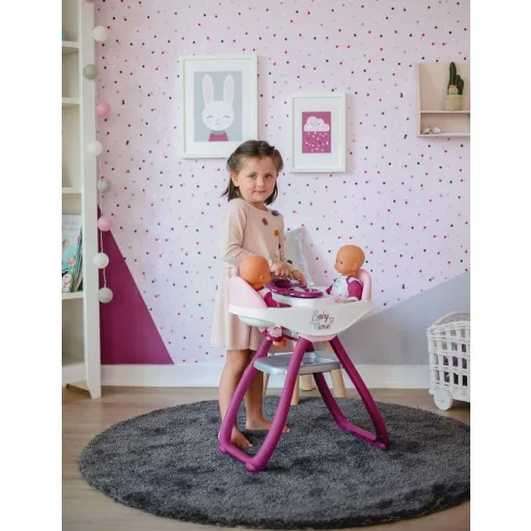 Smoby 220344 Baby Nurse ikeretetőszék játékbabáknak