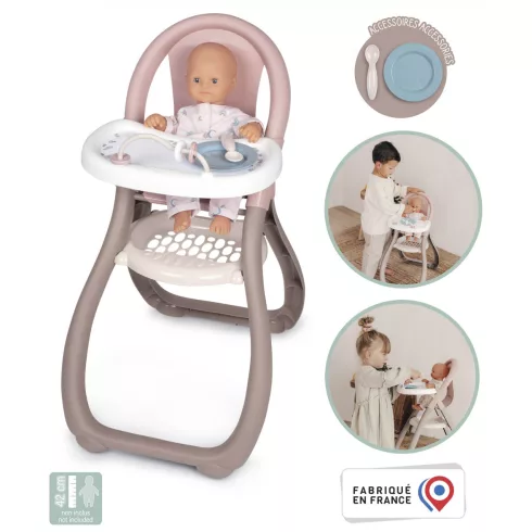 Smoby Baby Nurse etetőszék játékbabáknak