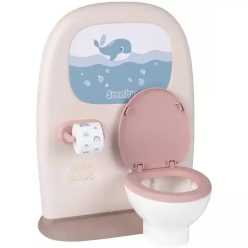 Smoby Baby Nurse WC és kézmosó játékbabáknak