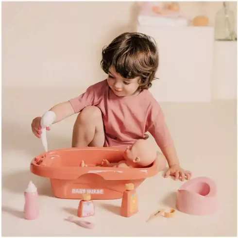 Smoby Baby Nurse babakád kiegészítőkkel játékbabáknak