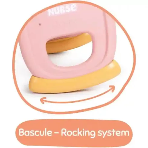 Smoby Baby Nurse bölcső kiságyforgóval játékbabáknak