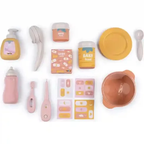 Smoby Baby Nurse 3 az 1-ben nagy babacenter játékbabáknak