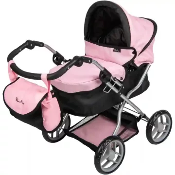   Silver Cross fémvázas összecsukható babakocsi játékbabáknak