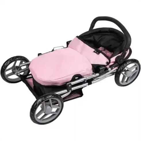 Silver Cross fémvázas összecsukható babakocsi játékbabáknak