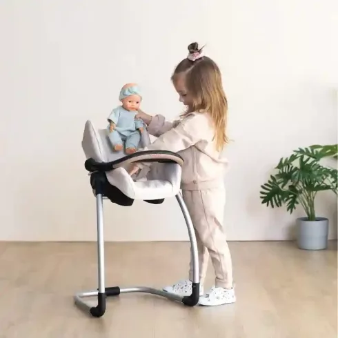 Smoby Maxi-Cosi 3 az 1-ben bézs fémvázas etetőszék játékbabáknak