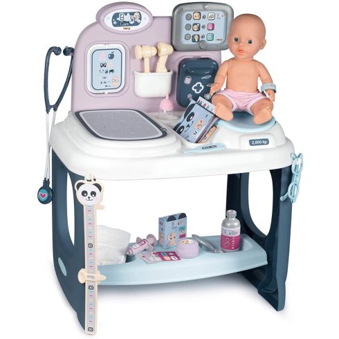 Smoby 240300 Baby Care orvosi babacenter játékbabával