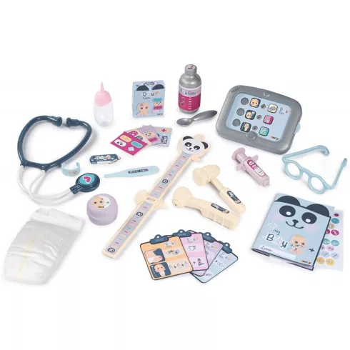 Smoby 240300 Baby Care orvosi babacenter játékbabával