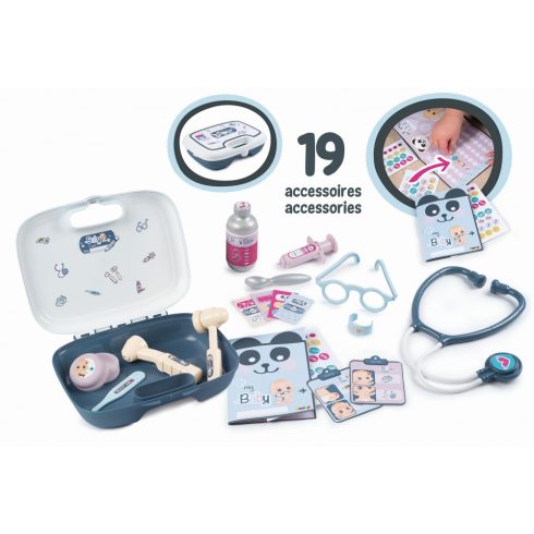 Smoby 240301 Baby Care játék orvosi koffer