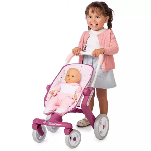 Smoby 251203 Baby Nurse babakocsi játékbabáknak