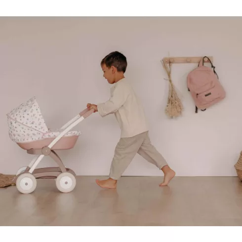 Smoby Baby Nurse fémvázas babakocsi játékbabáknak