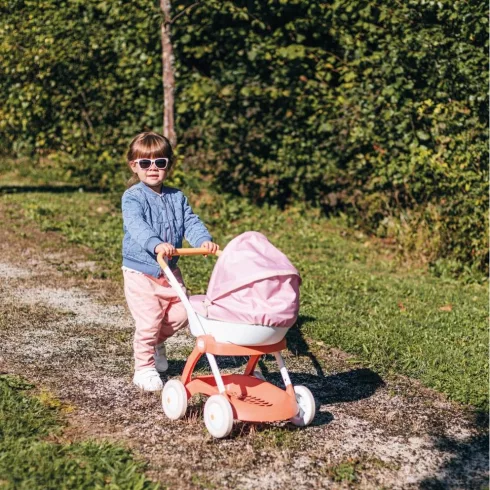 Smoby Baby Nurse fémvázas babakocsi játékbabáknak