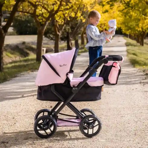 Silver Cross Ranger fémvázas összecsukható babakocsi játékbabáknak