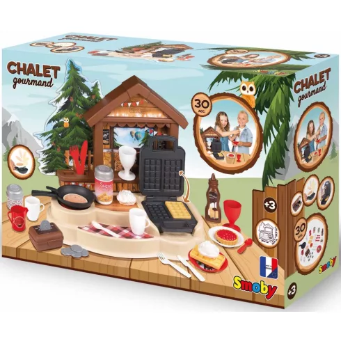 Smoby 310557 Hegyi palacsintázó és gofrizó