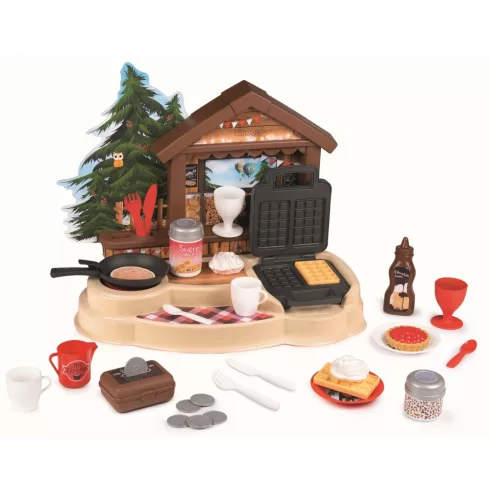 Smoby 310557 Hegyi palacsintázó és gofrizó