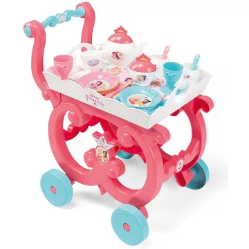   Smoby 310572 Disney Princess hercegnős zsúrkocsi teáskészlettel