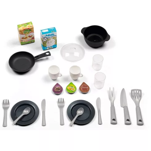 Smoby 310819 Bon Appetit játékkonyha 23db kiegészítővel
