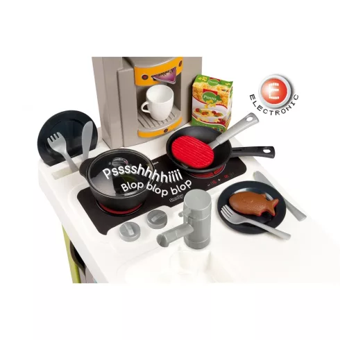 Smoby 310909 Cherry játékkonyha 25db kiegészítővel
