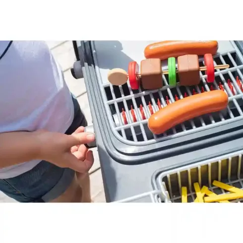 Smoby nagy játék grillsütő készlet 43db kiegészítővel