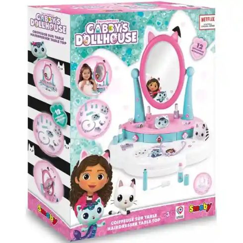 Smoby Gabi babaháza pipere készlet, Gabby's Dollhouse, kozmetikai szett