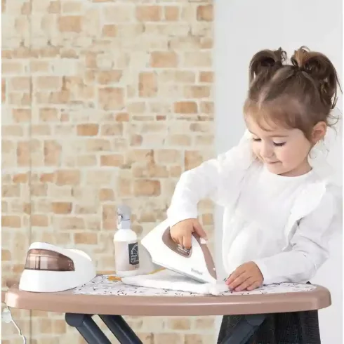 Smoby Tefal játék vasalódeszka gőzölős vasalóval