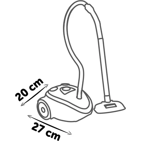 Smoby Játék porszívó hanggal