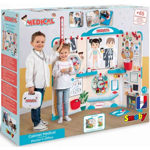 Smoby 340206 Orvosi rendelő oktató játék