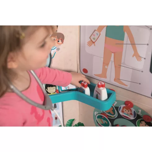 Smoby 340206 Orvosi rendelő oktató játék