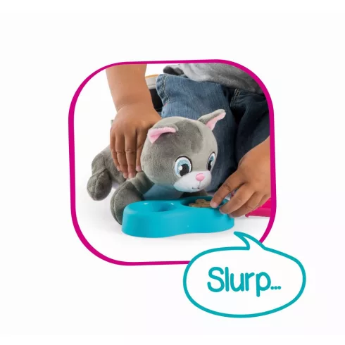 Smoby 340300 Állatorvosi játék készlet interaktív plüss cicával